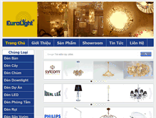 Tablet Screenshot of eurolight.vn